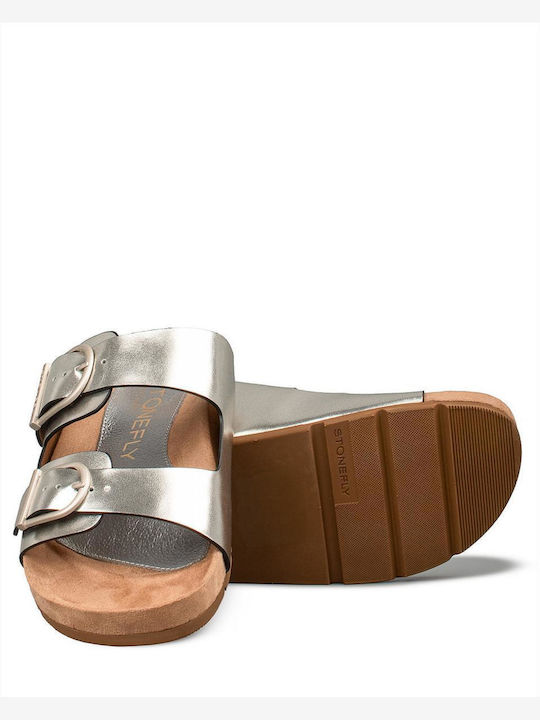 Damen Goldene Sandalen