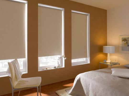 Partial Blackout Roller Blinds P97xH150cm Beige