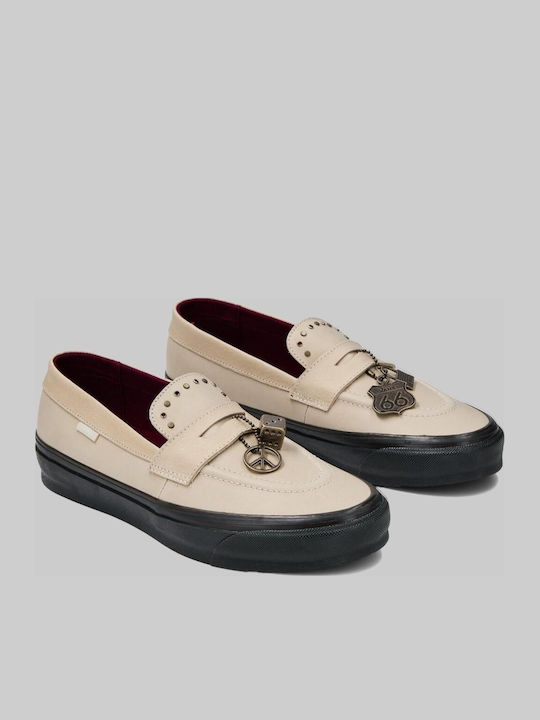 Leather Men's Loafers in Brown Colour