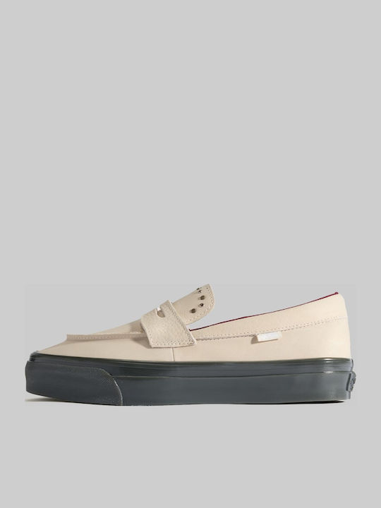 Leather Men's Loafers in Brown Colour