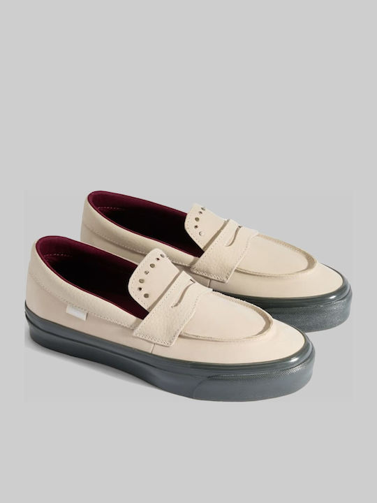 Leather Men's Loafers in Brown Colour