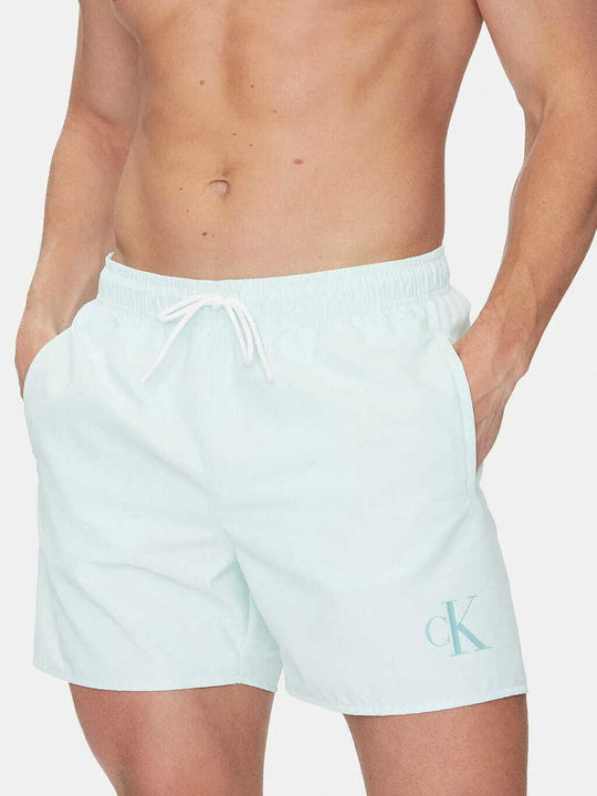 Calvin Klein Мъжки Бански Плувни Шорти Син