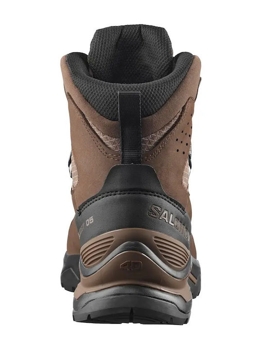 Salomon Men's Hiking Waterproof Boots With Gore-Tex Membrane Brown