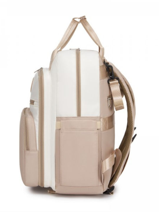Miss Lulu Backpack Μπεζ