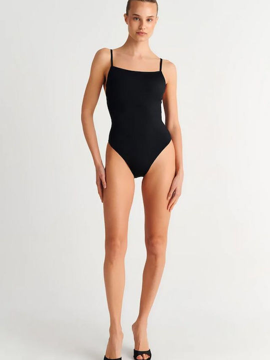One Piece Swimsuit Black