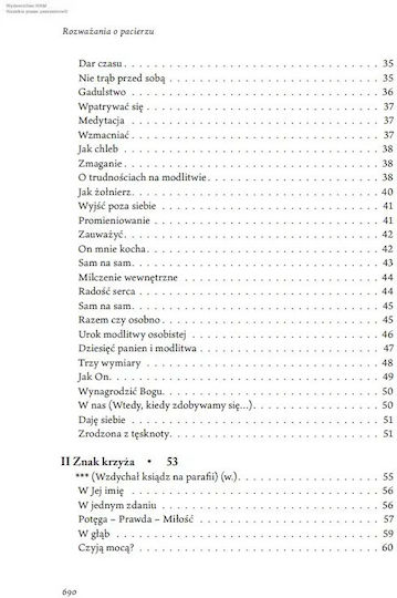 Rozważania O Pacierzu. Antologia