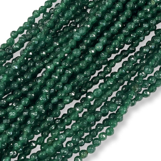 Jade Quartz Stone Green Beads 5mm