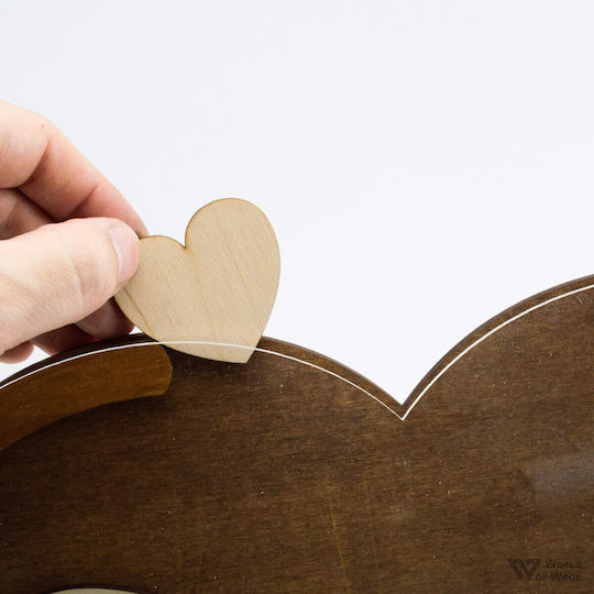 Wish Book Heart Piggy Bank