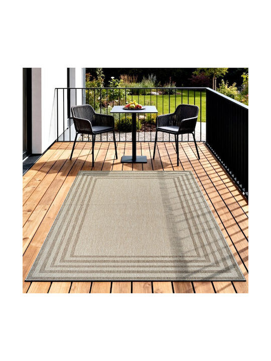 Newplan Stella 2095b Wohnzimmer Teppich Rechteckig Braun 70x210cm
