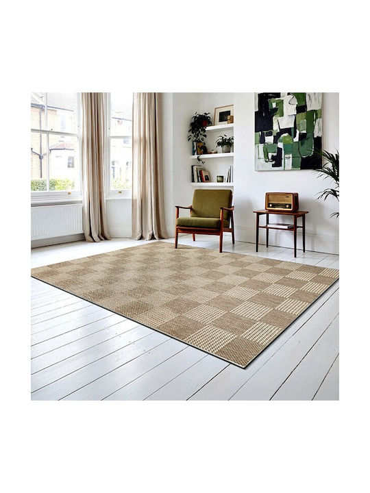 Newplan Stella 2094b Rectangular Beige Living Room Rug 70x140cm