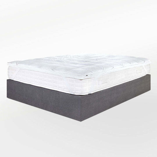 Hauz Ανώστρωμα Royal Διπλό Polyester με Λάστιχα Εφαρμογής 140x200εκ.