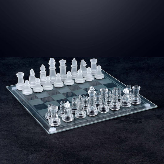 Bakaji Glas Spielfiguren Für Schach 20cm