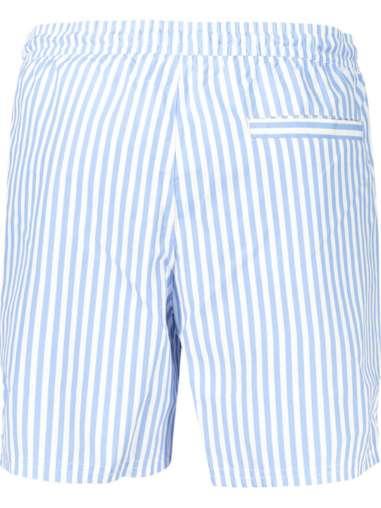 Men's Swimwear Shorts Blue Striped