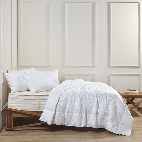 Hauz Πάπλωμα King Size με Γέμιση Microfiber 260x240εκ. Λευκό