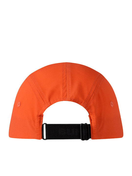 5 Panel Go Cap Jockey Portocaliu Pentru Bărbați
