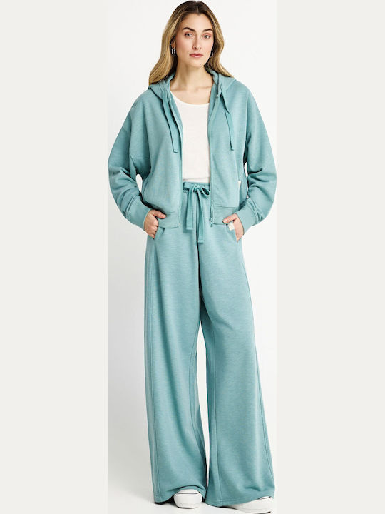 Funky Buddha Damen Jogginghosen Blau