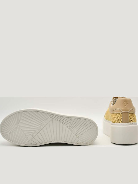 Γυναικεία Sneakers Μπεζ