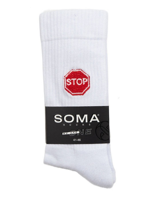 Soma Herren Socken Weiß