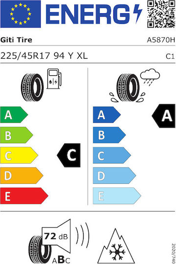 Giti 225/45R17 94Y Allwetterreifen