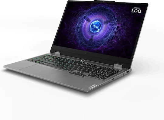 Lenovo LOQ 15IAX9 15.6" IPS FHD 144Hz (i5-12600HX/16GB/512GB SSD/GeForce RTX 4050/W11 Home) Luna Grey (International English Keyboard)