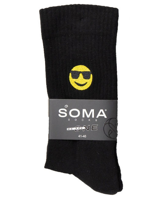 Soma Мъжки Чорапи Черен