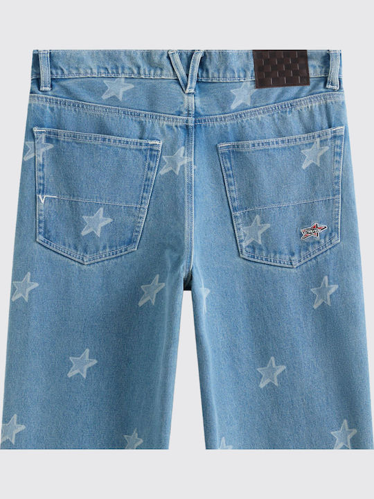 Skate Check-5 Pantaloni De Blugi Pentru Bărbați Albastru