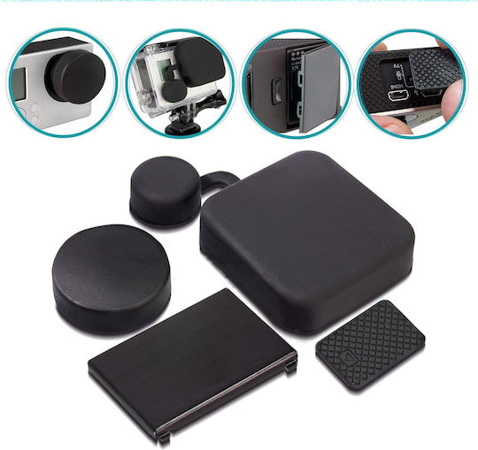 Set Capace Gopro Hero 3+ Carcasă Lentilă Baterie
