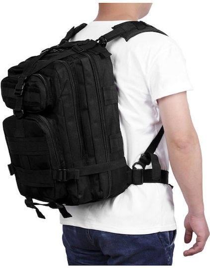 Militärrucksack Schwarz 30lt RZ-B02-Schwarz
