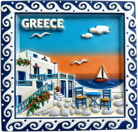 Τουριστικό Μαγνητάκι Souvenir Σετ 12pcs Greece 678510 678510