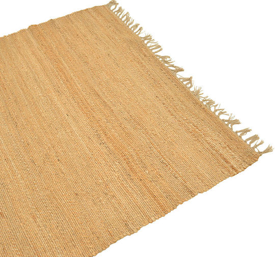 Pakketo Handmade Summer Rug from Jute 230x160cm Natural Shade