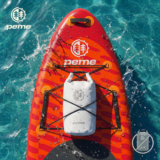 Peme Hydro Φουσκωτή Σανίδα SUP με Μήκος 3.2m Sunset Orange