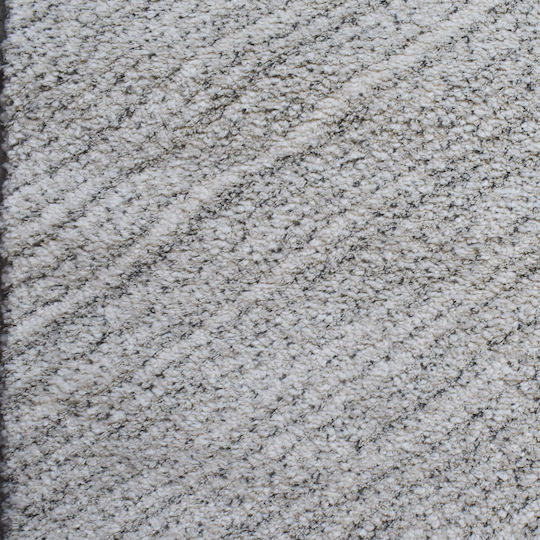 Shaggy Geometric 240x300cm Cream Grey