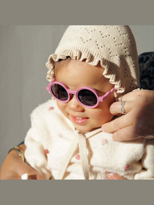 Olivio & Co Round Baby Pink Kids Sunglasses For 0-18 Months