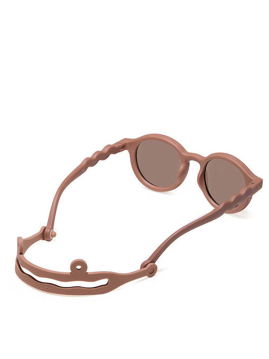 Olivio & Co Polaroid Kinder-Sonnenbrillen mit Polarisiert Braun Sonnenbrille
