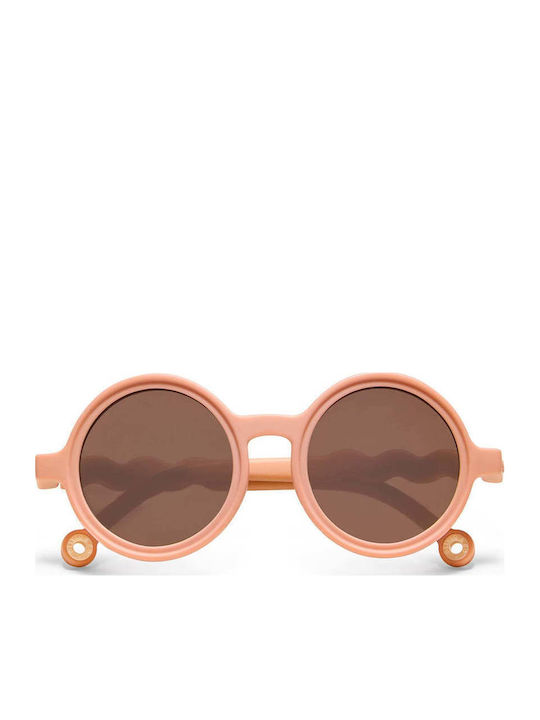 Olivio & Co Round Kids Sunglasses with Polarized Pink Lens