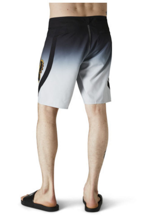 Venz 19 Men's Swimwear Bermuda Light Grey with Patterns