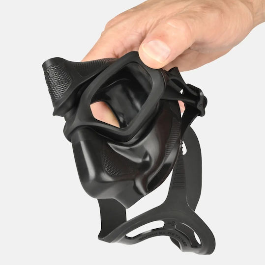 Mares Μάσκα Θαλάσσης Flexshell Μαύρη