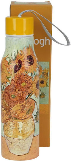 Duo-Gift Thermosflasche Rostfreier Stahl 500ml Sunflowers