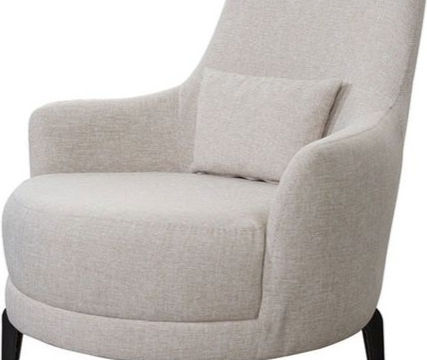 Stewehome Σετ Καναπέδων Ilayda 3+3+1 Απαλή Υφή Ανθρακί Κρεμ 208x93x98 Cm