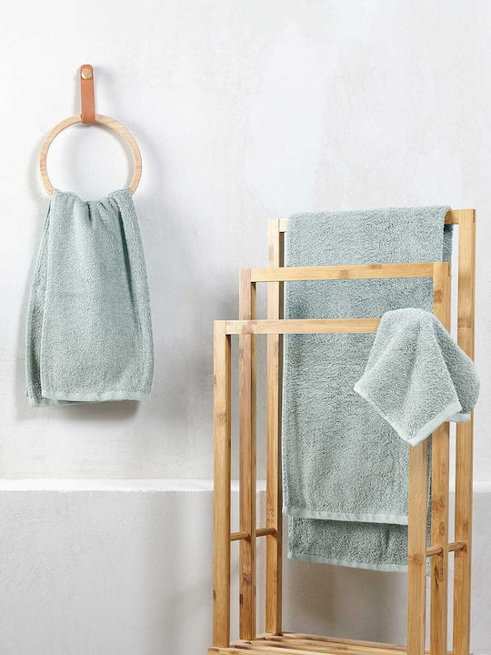 Peiraiki Patraiki Bath Towel Set 3pcs Aqua Weight 440gr/m²