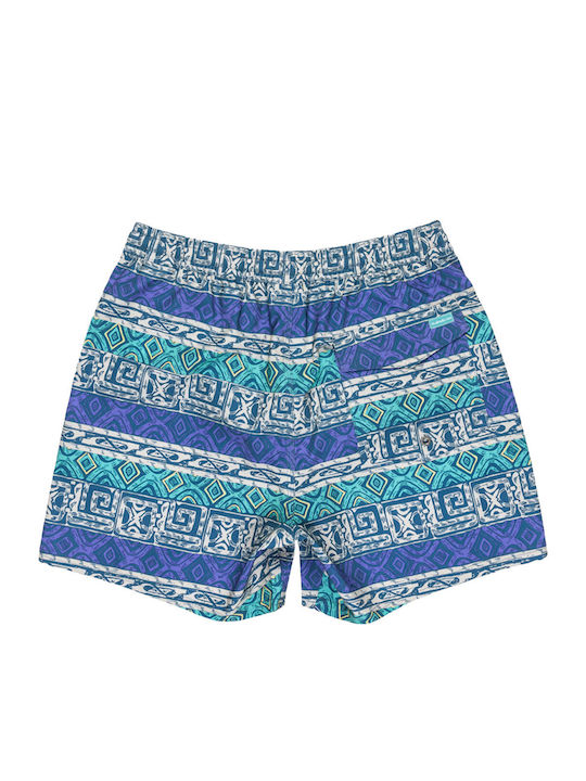 Surfsilk Straight Men's Swimwear Shorts Multicolour With Prints