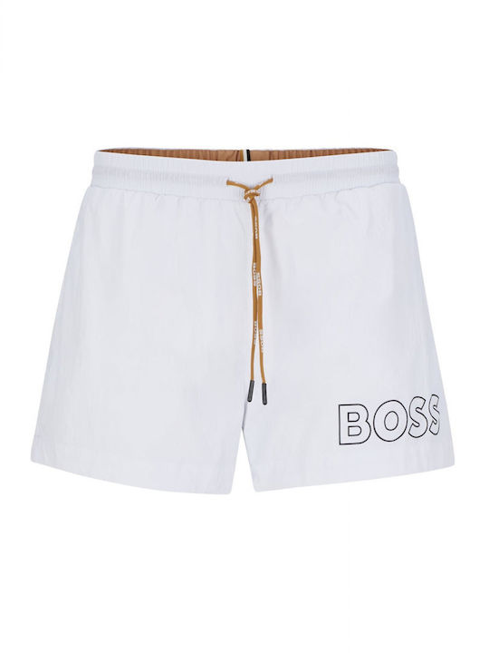 Mooneye Men's Swimwear Shorts White