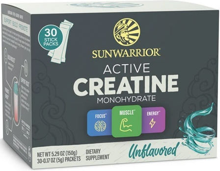 Sunwarrior Active Creatine Monohydrate Creatine Unflavored 150g