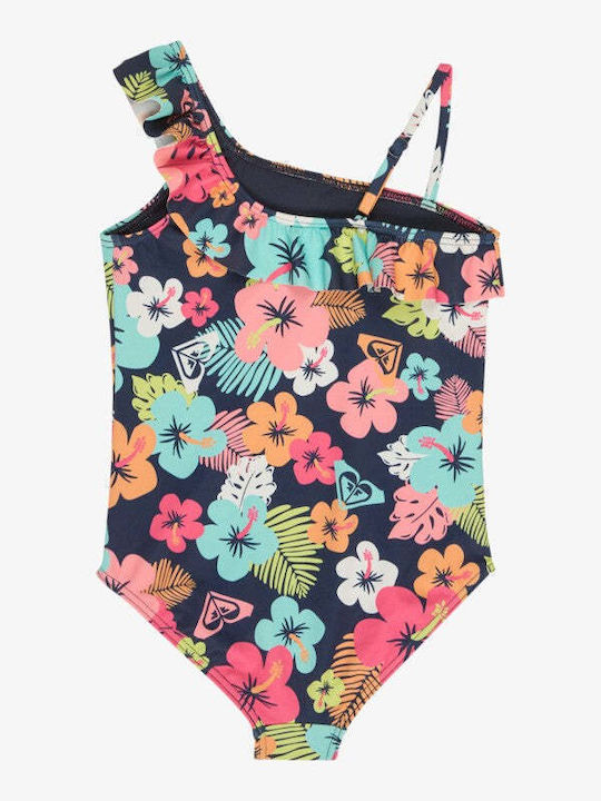 Roxy Morning Flower Παιδικό Μαγιό Ολόσωμο Μood Ιndigo