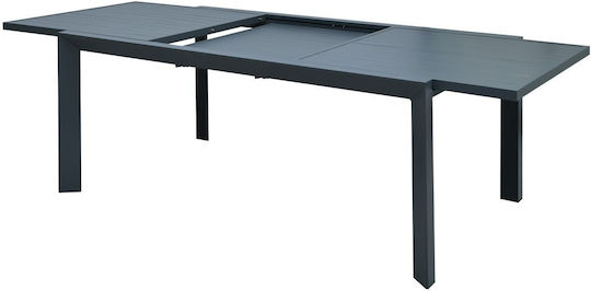 Extendable Table 220x100x75 Grey Extendable Table 220x100x75 Grey