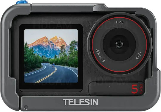 Telesin Frame Dji Osmo Action 5 Pro Aluminum Carbon Black