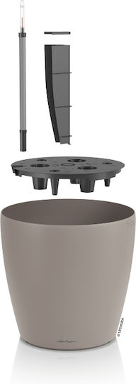 Lechuza Classico Αυτοποτιζόμενη Γλάστρα Sand Brown 50x50x46εκ.
