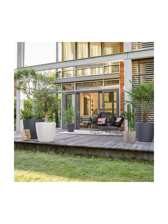 Lechuza Classico Ghiveci De Flori Auto-Udare Slate 50x50x46cm