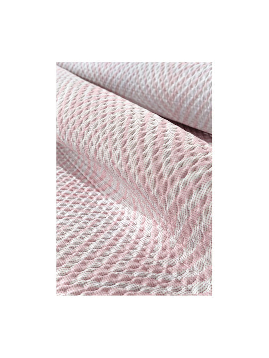 Guy Laroche Vera Vera Tagesdecken Halbdoppel aus Polyester Pudra 180x240cm 2Stücke