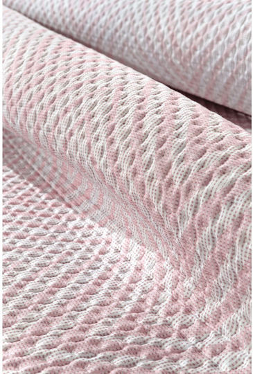 Guy Laroche Vera Vera Set Coverlet Semi-Double from Polyester Pudra 180x240cm 2pcs